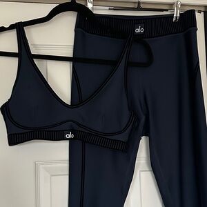 ALO Airlift Bra and Leggings Set